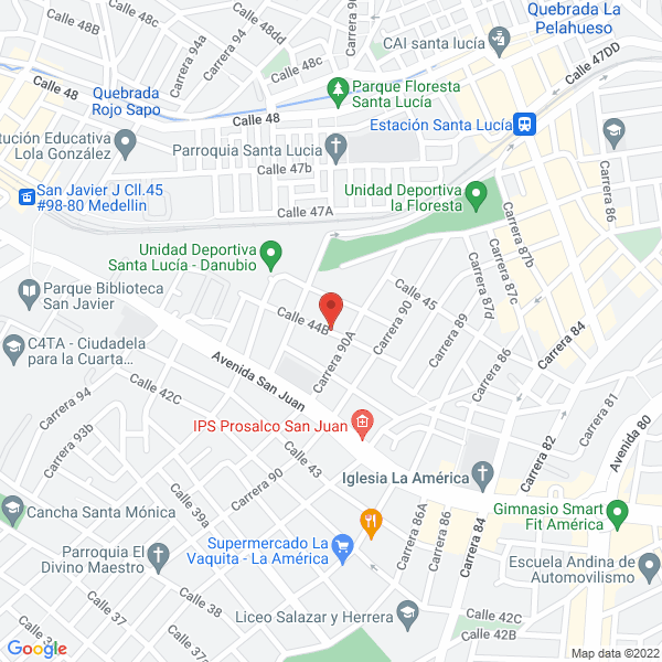 Mapa de Estruduque Ltda.