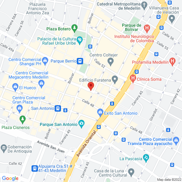 Mapa de Corservicios
