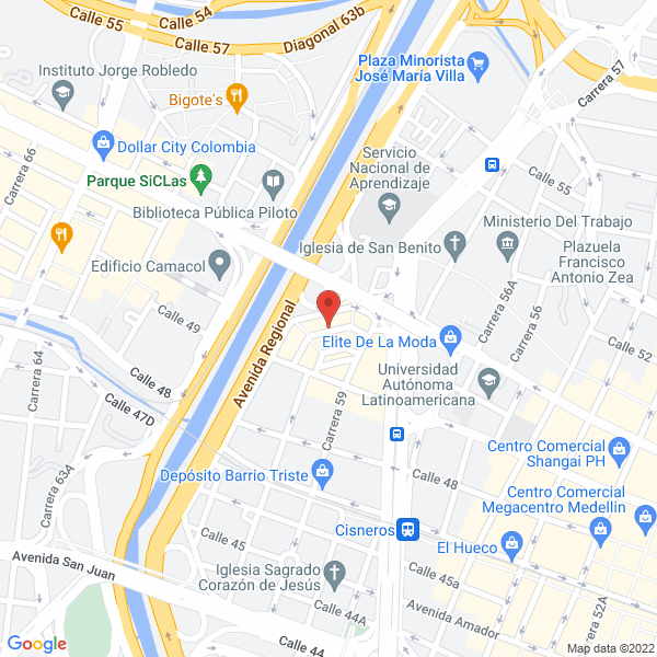 Mapa de Pecoda S.A.S.