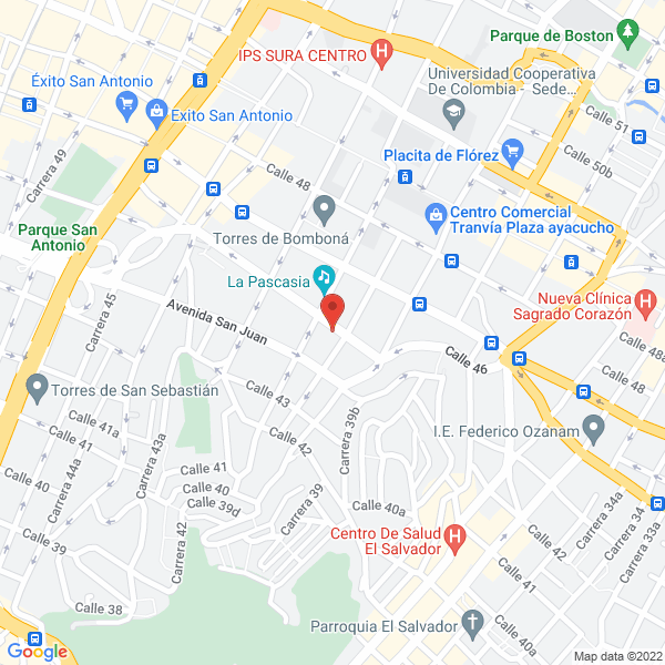 Mapa de Chem S.A.S.