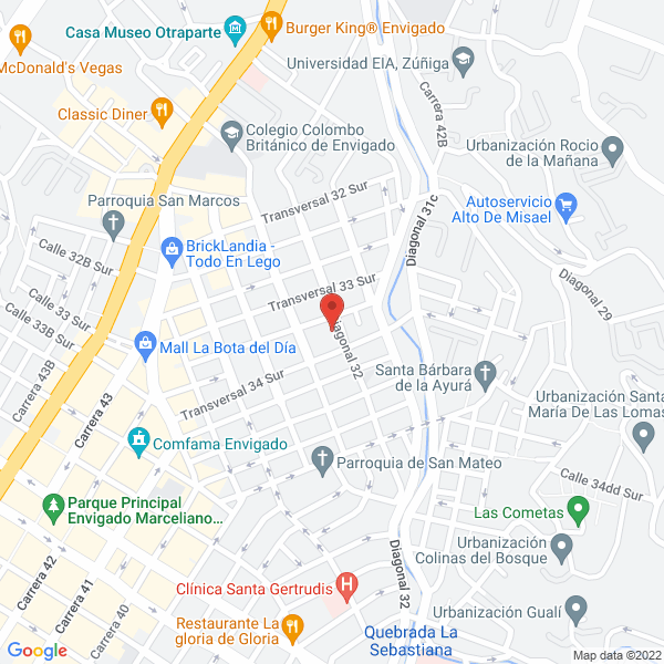 Mapa de Direma Maquinaria Y Tecnología S.A.S.