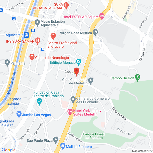 Mapa de Agencia De Seguros Juan Carlos Alzate Medina Y Cía. Ltda.
