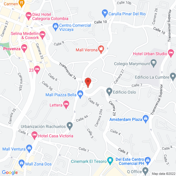 Mapa de La Nueva Educación S.A.S.