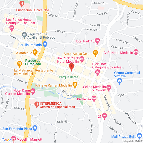 Mapa de Dog & Burger