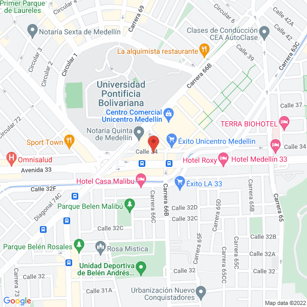 Mapa de Imporcom S.A.S.