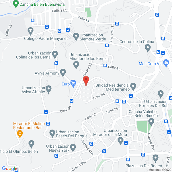 Mapa de Acomer Pasabocas