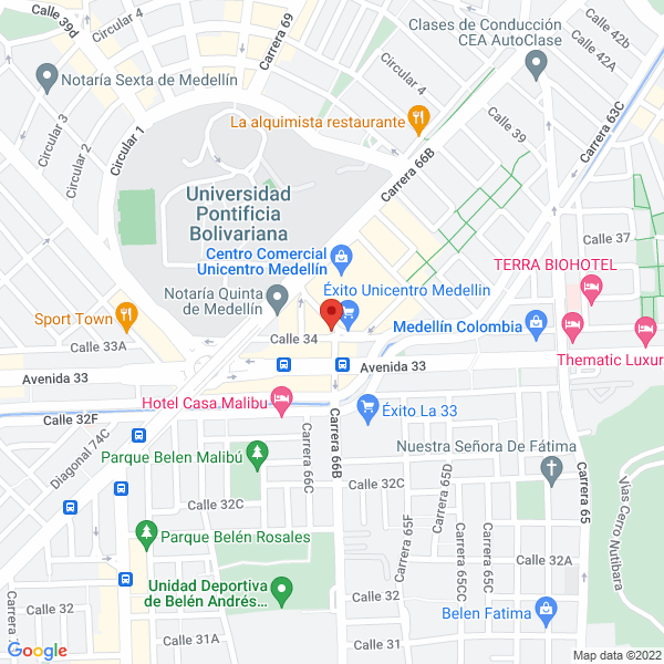 Mapa de Vet Clínica Veterinaria