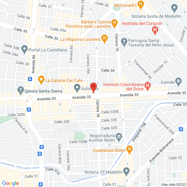 Mapa de Agasajos Casa De Eventos Be Happy
