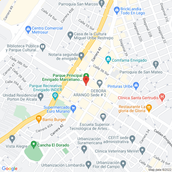 Mapa de Arrendamientos Aburrá Sur S.A.S.
