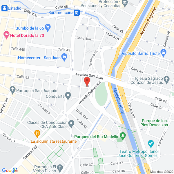 Mapa de Sumimega S.A.S