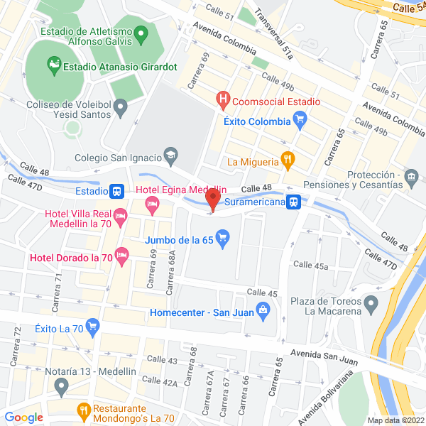 Mapa de Somos Llantas