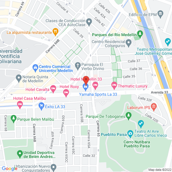 Mapa de Medictest