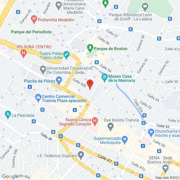 Mapa de Emercasa