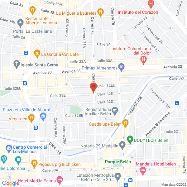 Mapa de Cmg Comercializadora Mundial
