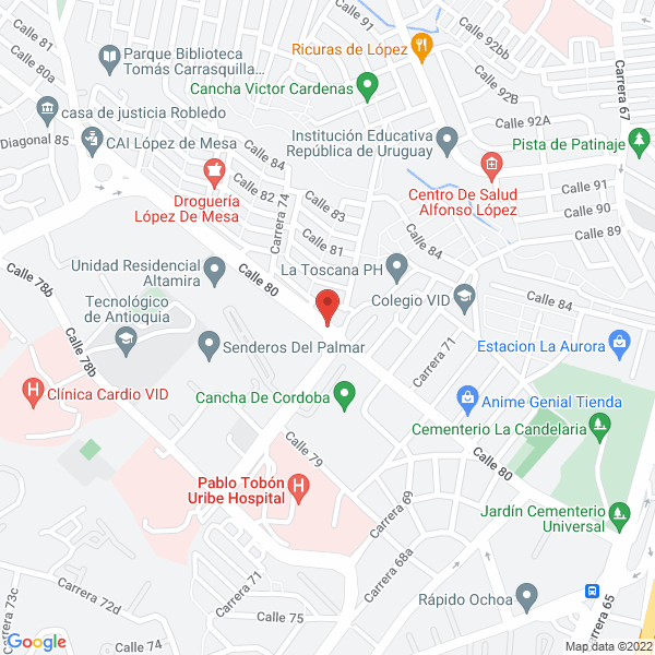 Mapa de Básculas Lucan