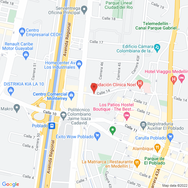Mapa de Auto Aires S.A.S.