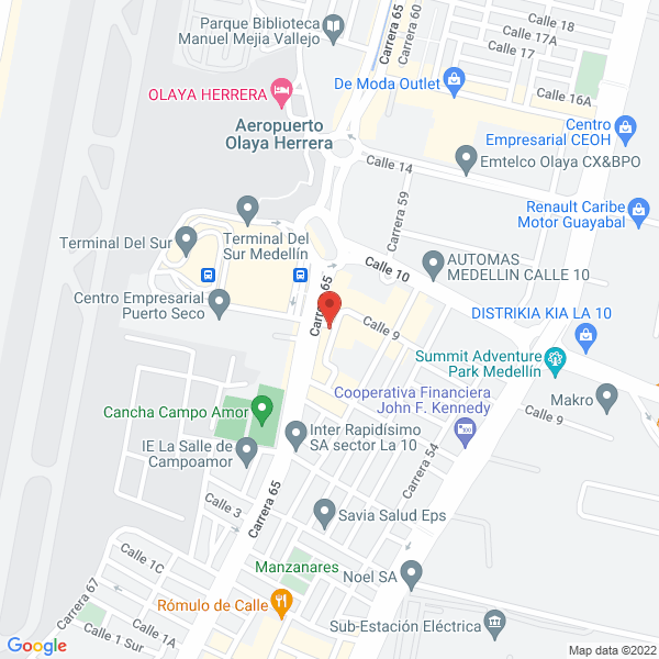 Mapa de Cootransures