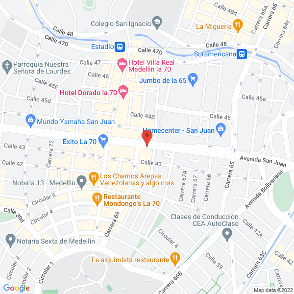 Mapa de Oral Mas E.U