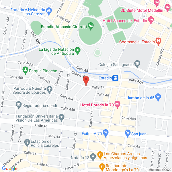 Mapa de Geess Consultores S.A.S