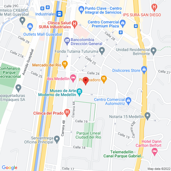 Mapa de Giraldo García Germán