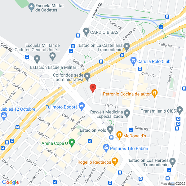 Mapa de Agencia Unidad Sanitaria De Fumigaciones S.A.S