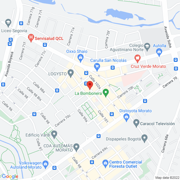 Mapa de Quality Point Ltda
