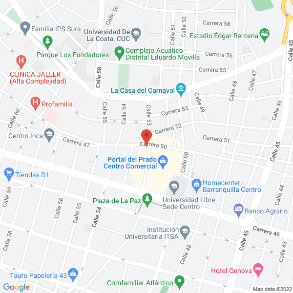 Map of Soluzioni S.A.