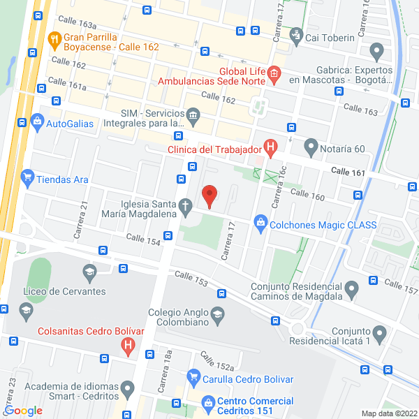 Mapa de Acabados Deko Blind