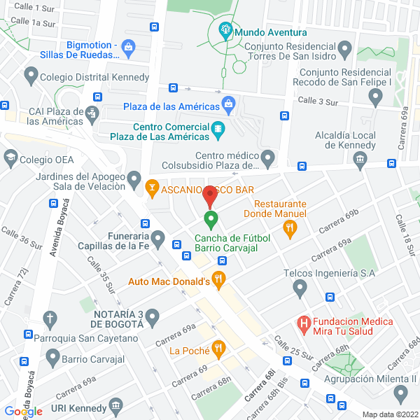 Mapa de Arte Y Diseño Gráfico S.A.S.