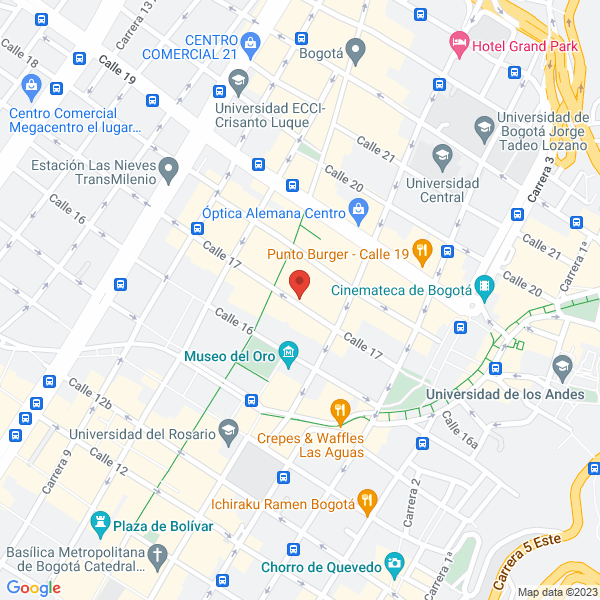 Mapa de Mundo Olimpico S.A.S