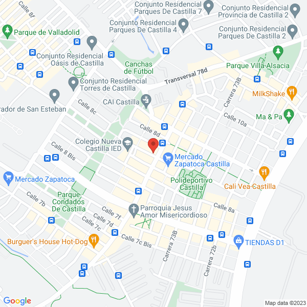 Mapa de Import Shoes De Colombia Sas