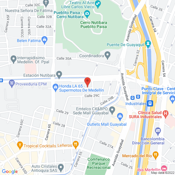 Mapa de Pedro Sanchez R S.A.S.