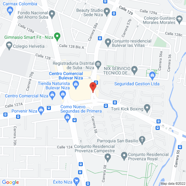 Mapa de Hidromecánica Andina S.A.S.