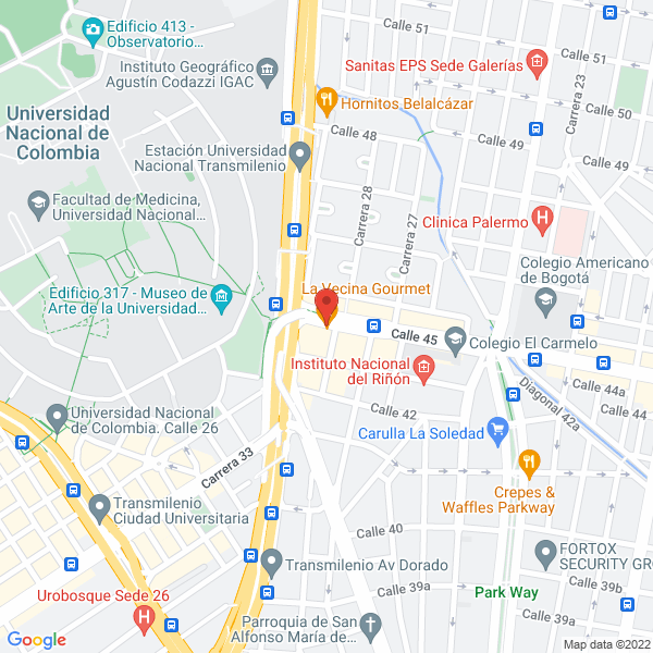 Mapa de Papeleria Boyaca