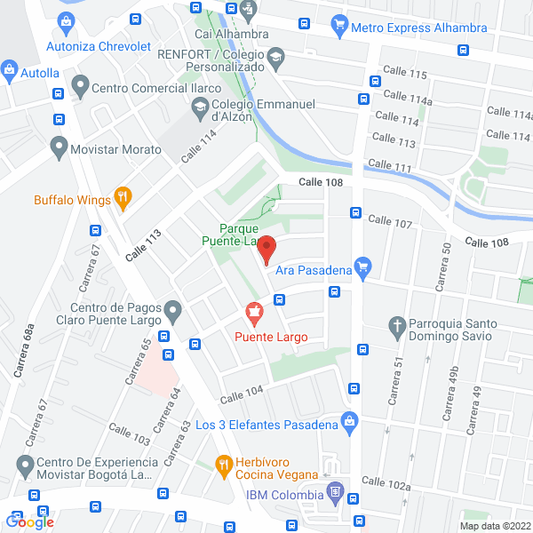Mapa de Alvaro Rubiano Serrano
