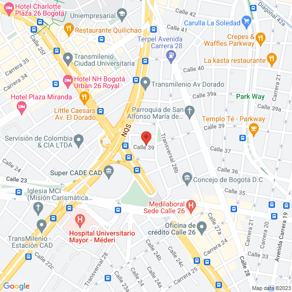 Mapa de Café Karmesí