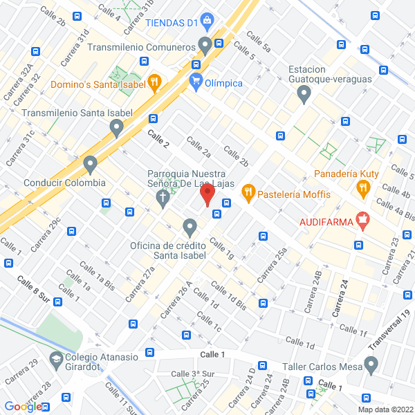 Mapa de Hogar Gerontologico Santa Isabel