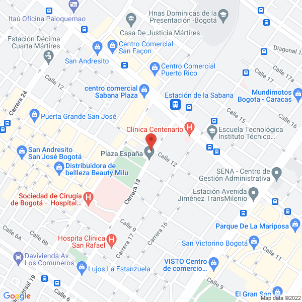 Mapa de Basculas Moresco