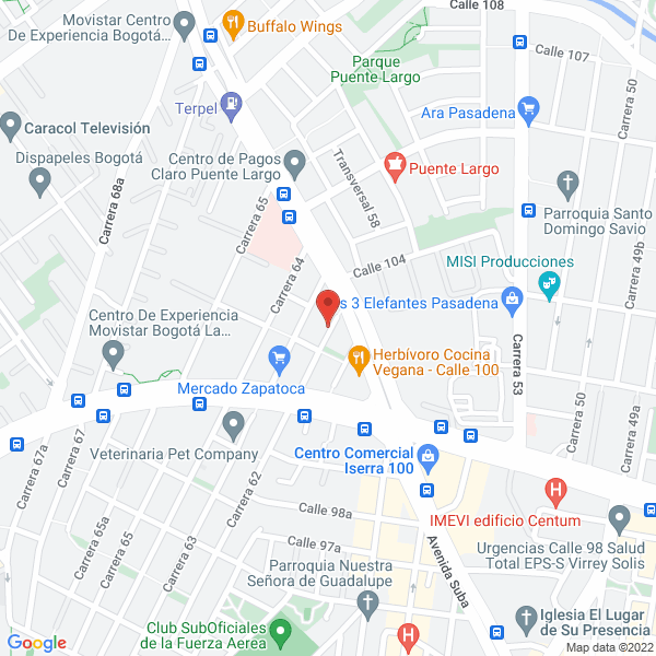 Mapa de Organical