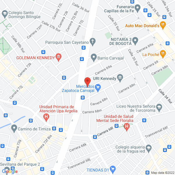 Mapa de Tuboplex S.A.