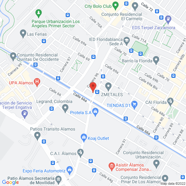 Mapa de Office De Colombia S.A.S