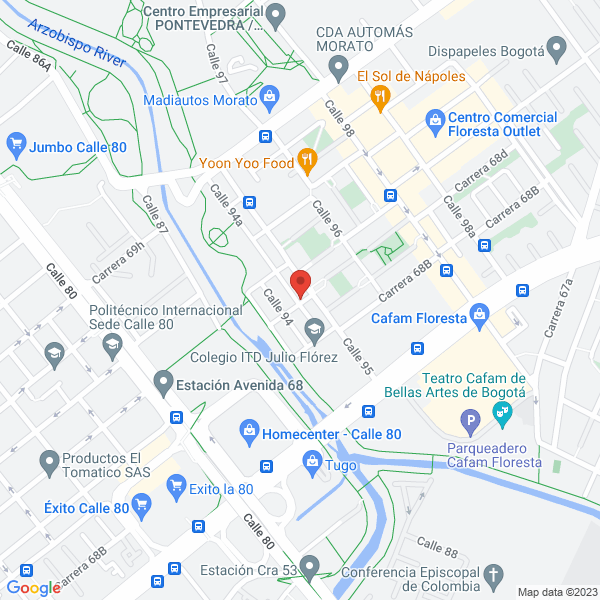 Mapa de Puertas Electronicas Servicio Tecnico La 95