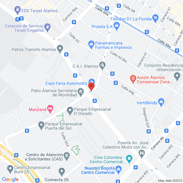 Mapa de Sinresiduos S.A. - Soluciones Inteligentes Para Sus Residuos