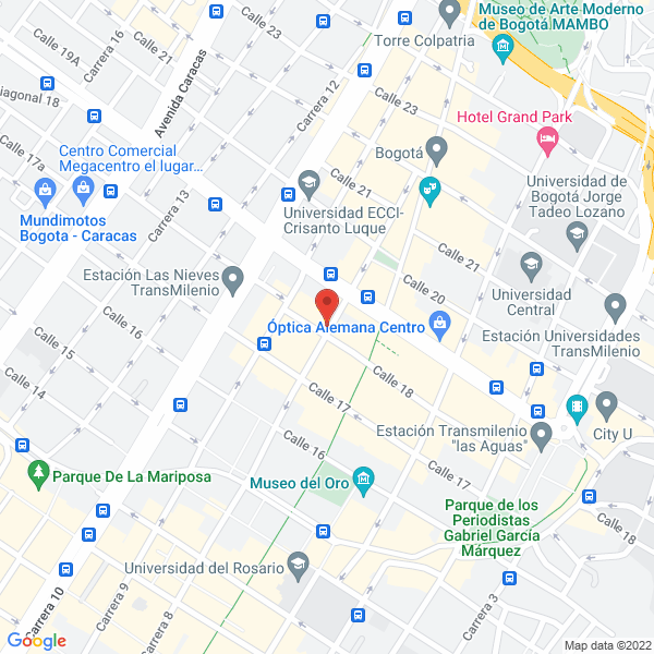 Mapa de Moviltronics Ltda