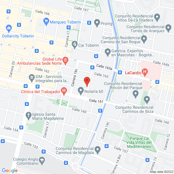Mapa de Dicolnox S.A.S