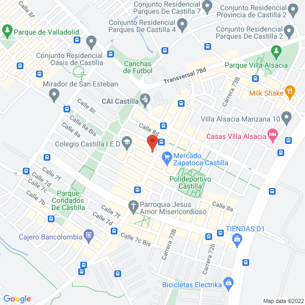 Mapa de Radis S.A.S.