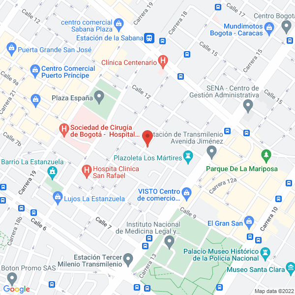 Mapa de Ferretería Gómez Rodríguez
