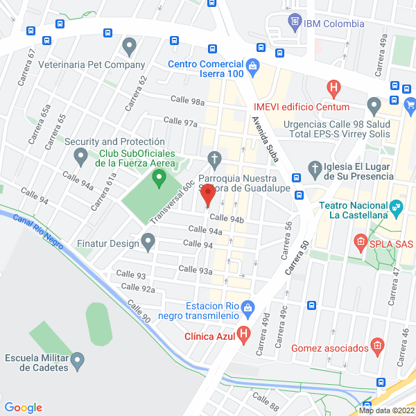 Mapa de Comercializadora Moyse Ltda.