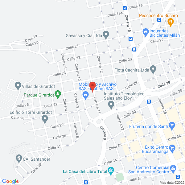 Map of Mega Fruver 33