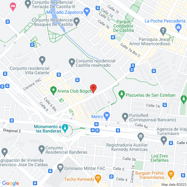 Mapa de Industrias Metalicas Aya